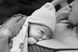 Newborn latch Mama Nurture Wellness Denver Colorado Breastfeeding support